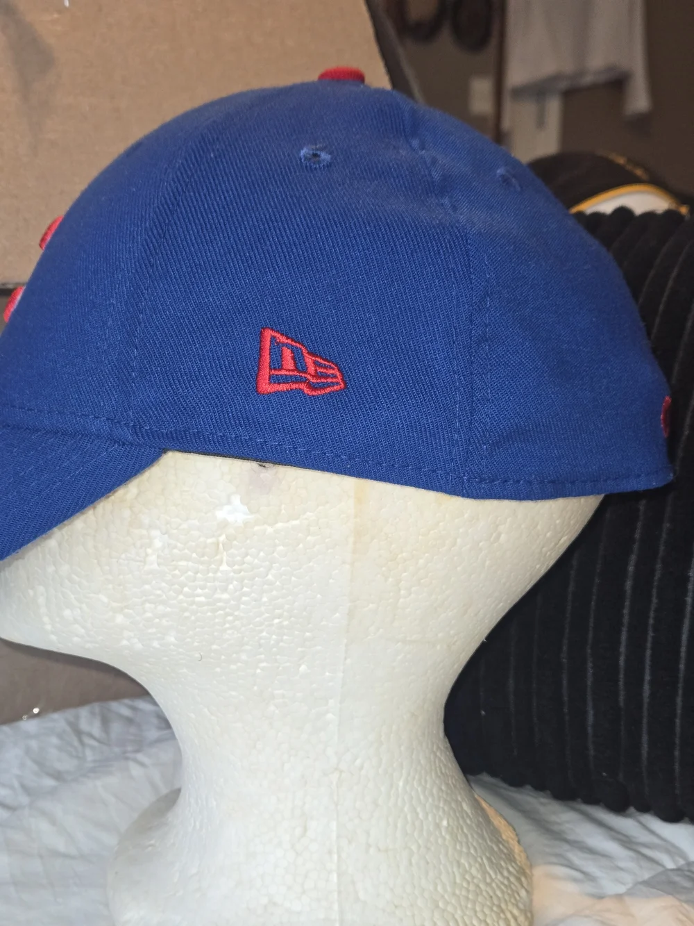 Chicago Cubs 2016 World Series Champions New Era 39THIRTY Hat M/L MLB Blue
